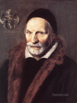 Frans Hals Painting - Jacobus Zaffius portrait Dutch Golden Age Frans Hals